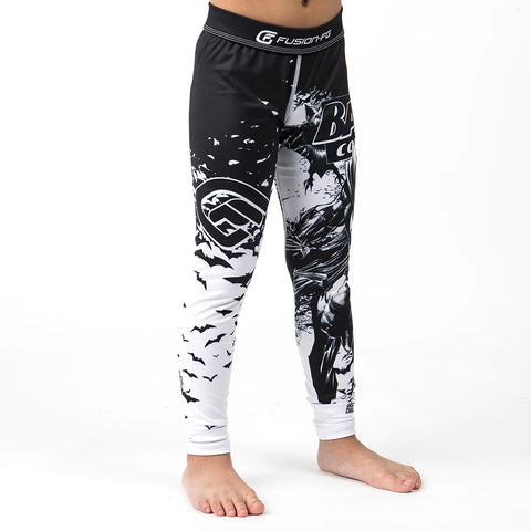 Fusion Fight Gear Batman Confidential Noir Kids Spats Pants Leggings