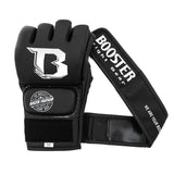 Booster Fight Gear Supreme 4oz MMA Gloves with Thumb Black