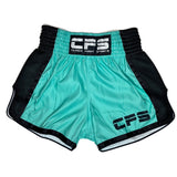 Clinch Fight Sports CFS Muay Thai Kickboxing Shorts Mint Green