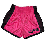 Clinch Fight Sports CFS Muay Thai Kickboxing Shorts Pink