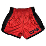Clinch Fight Sports CFS Muay Thai Kickboxing Shorts Red