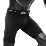 Fairtex Compression Shorts with Athletic Cup Groin Guard Combo
