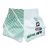 Fairtex Muay Thai Shorts BS1923 Racer White