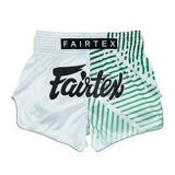 Fairtex Muay Thai Shorts BS1923 Racer White