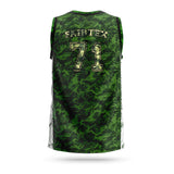 Fairtex JS12 Sleeveless Tank Top Basketball Jersey Shirt Camo