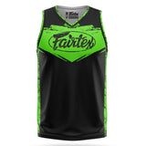 Fairtex JS9 Sleeveless Tank Top Basketball Jersey Shirt Green