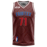 Fairtex JS19 Sleeveless Tank Top Basketball Jersey Shirt Maroon