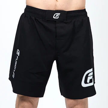 Fusion Fight Gear Midnight Black MMA Grappling Fight Shorts
