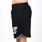 Fusion Fight Gear Midnight Black MMA Grappling Fight Shorts