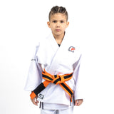 Fusion Fight Gear Benchmark Kids BJJ Jiu Jitsu Gi White