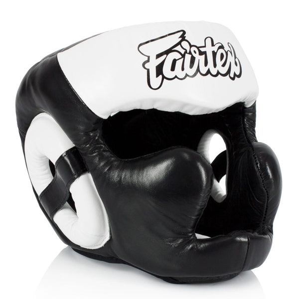 Fairtex HG13 Sparring Headgear Head Gear Black/Red Canada Edmonton