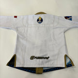 Fusion Fight Gear Kids Dragon Ball Z Vegeta BJJ Gi Limited Edition White