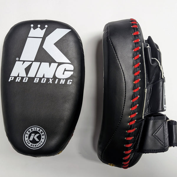 King Pro Boxing Kick Pads - Double Strap