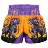 TUFF Muay Thai Shorts Traditional Style The Amethyst King