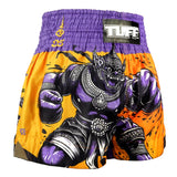 TUFF Muay Thai Shorts Traditional Style The Amethyst King