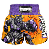 TUFF Muay Thai Shorts Traditional Style The Amethyst King