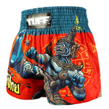 TUFF Muay Thai Shorts Traditional Style The Emerald King