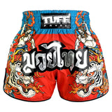 TUFF Muay Thai Shorts High-Cut Retro Style Fuujin the Wind God