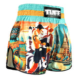 TUFF Muay Thai Shorts High-Cut Retro Style The Legacy of Thailand