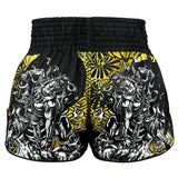 TUFF Muay Thai Shorts High-Cut Retro Style Wrath of the Ashura