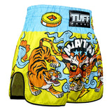 TUFF Muay Thai Shorts High-Cut Retro Style Kabuki Beasts