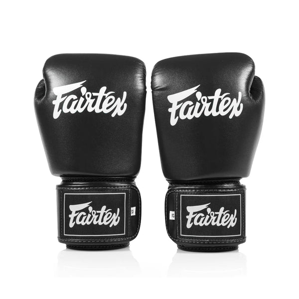 Fairtex MUAY THAI ボクシンググローブ 10oz Fairtex BGV1C-PLUS Muay Thai Boxing Gloves Black Edmonton Canada