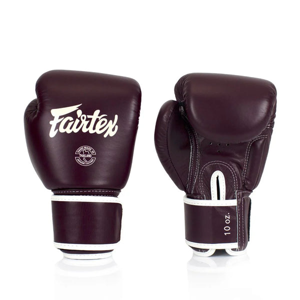 Fairtex BGV16 Leather Orange Muay Thai Boxing Gloves Edmonton