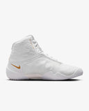 Nike Tawa Wrestling Shoes Boot White/Gold