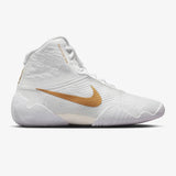 Nike Tawa Wrestling Shoes Boot White/Gold