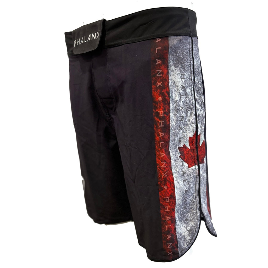 Phalanx Solider One Canada Ultralight HPLT Black MMA Grappling BJJ Shorts (Exclusive!)