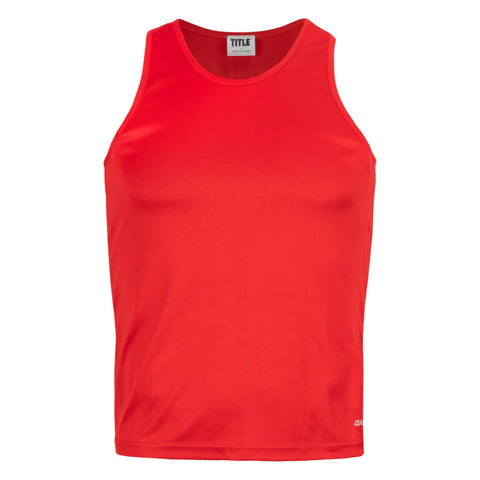 Title Boxing Aerovent Elite 2.0 Boxing Competition Jersey Tank Red