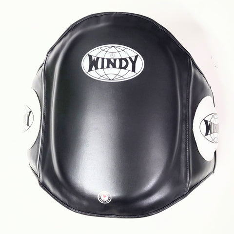 Windy Sport BLBV Muay Thai Belly Pad Bellypad Velcro Black