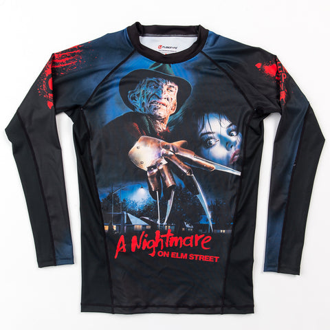 Freddy Krueger Rash guard edmonton A Nightmare on Elm Street BJJ Rash Guard