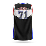 Fairtex JS10 Sleeveless Tank Top Basketball Jersey Shirt Black