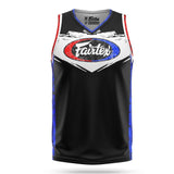 Fairtex JS10 Sleeveless Tank Top Basketball Jersey Shirt Black