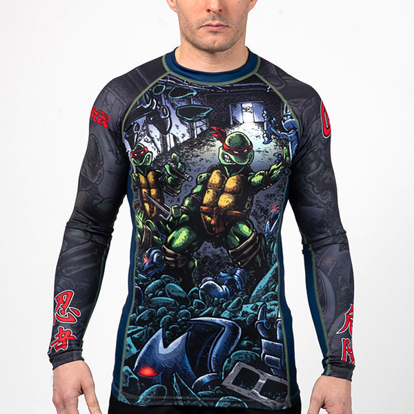Fusion Fight Gear Teenage Mutant Ninja Turtles TMNT Rashguard Rash
