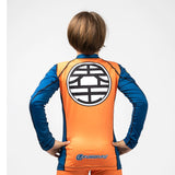 Fusion Fight Gear Dragon Ball Z Goku Kids Rash Guard Rashguard