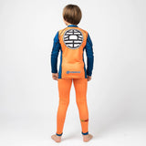 Fusion Fight Gear Dragon Ball Z Goku Kids Rash Guard Rashguard
