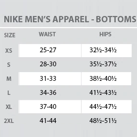 Nike 2025 shorts size