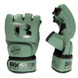 Booster Fight Gear Supreme 4oz MMA Gloves with Thumb Green