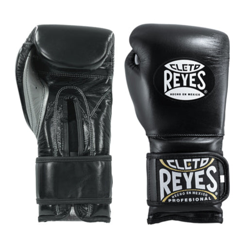 Cleto Reyes Training Velcro Boxing Gloves Black