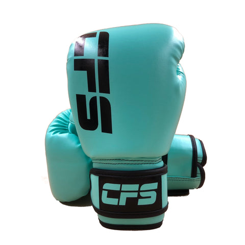 Clinch Fight Sports Muay Thai canada Kids Youth Boxing Gloves Viridian Blue