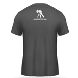 The Clinch Fight Shop Logo Charcoal Grey T-Shirt