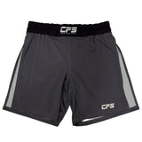 Clinch Fight Shorts CFS 2 in 1 Combo Long Cut MMA canada Shorts Grey