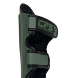 Clinch Fight Sports CFS Kids Muay Thai SHIN GUARDS olive
