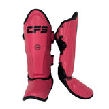 Clinch Fight Sports CFS Kids Muay Thai SHIN GUARDS pink