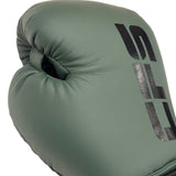 Clinch Fight Sports CFS Kids Muay Thai boxing gloves olive green