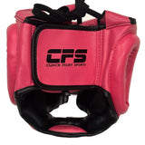 Clinch Fight Sports CFS Muay Thai Kids Youth Boxing Headgear PINK