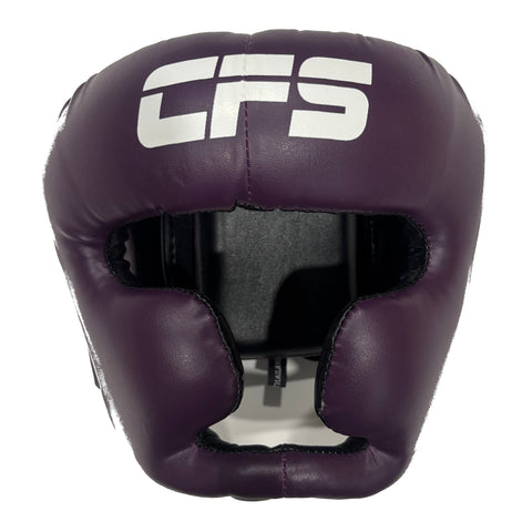 Clinch Fight Sports CFS Muay Thai Kids Youth Boxing Headgear PURPLE