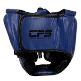 Clinch Fight Sports CFS Muay Thai Kids Youth Boxing Headgear blue
